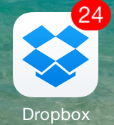 dropboxアイコン